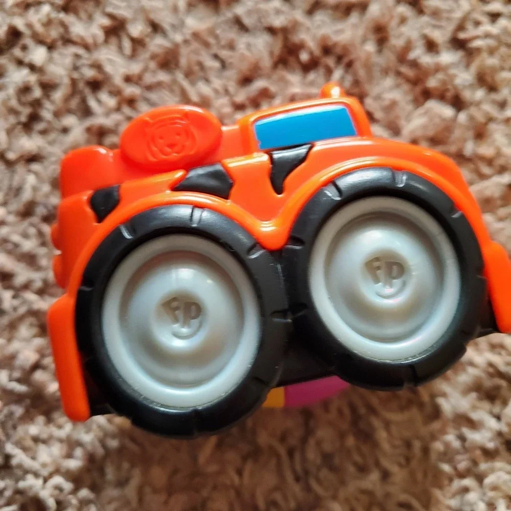Tiger Safari Lil Zoomers‎ Roller Ball Rattle Cars Fisher Price 2011